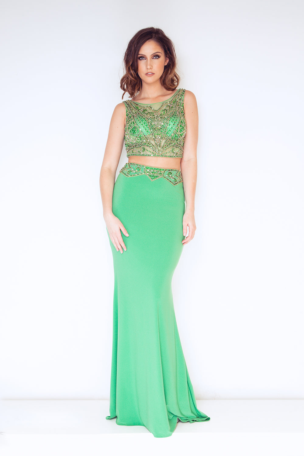 Dynasty 1023018 Prom Dress Emerald