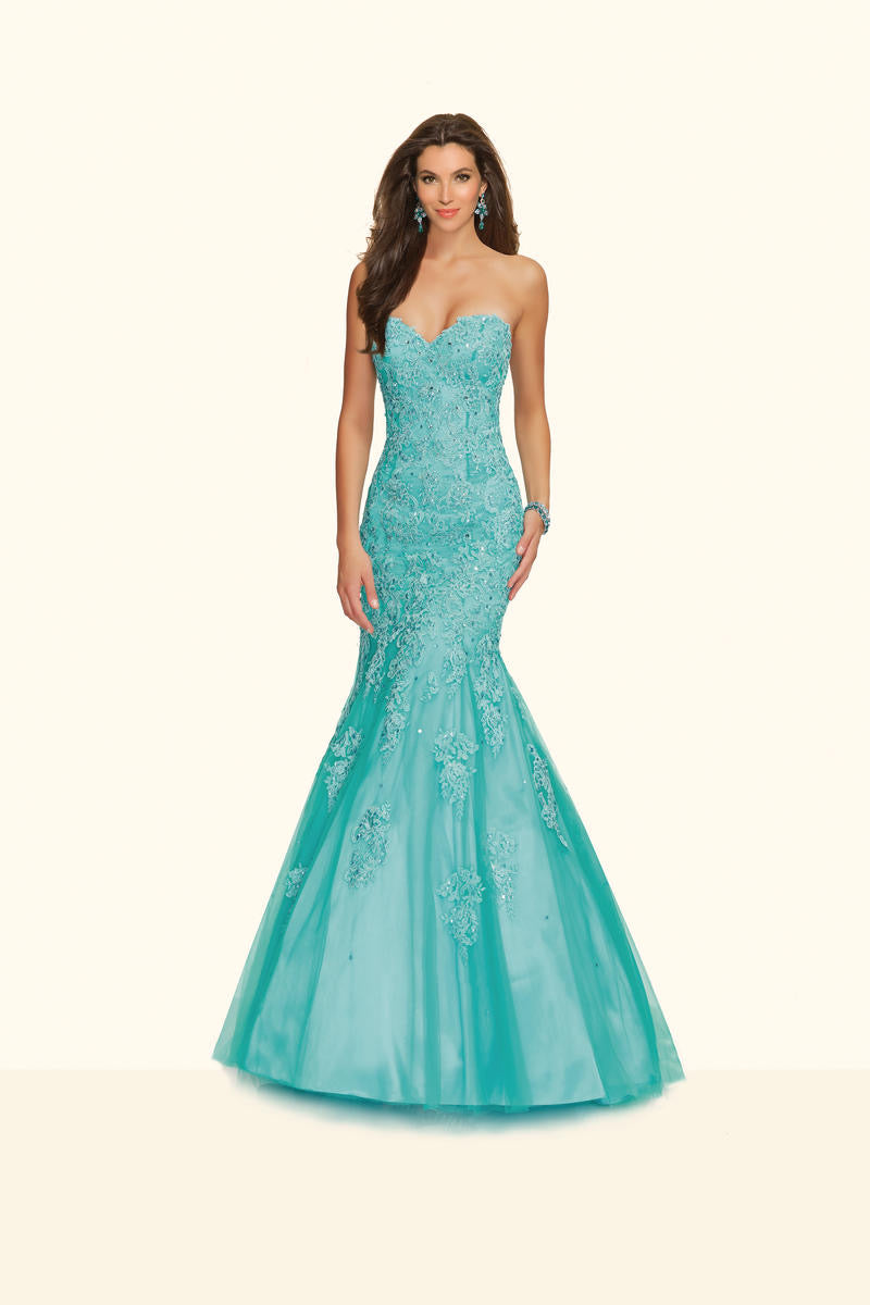 Morilee 98002 Prom Dress Mint