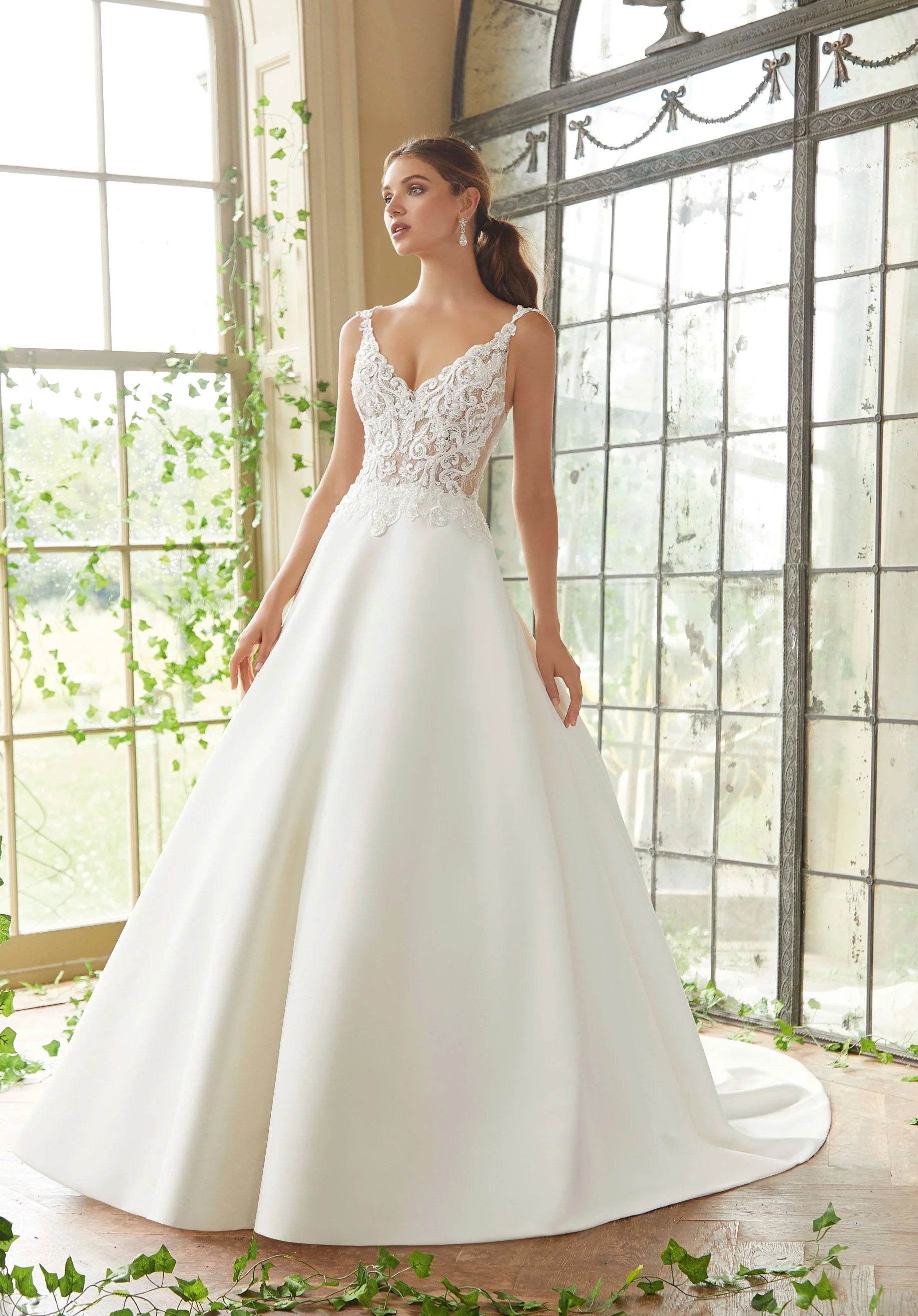 Morilee 5716 Bridal Gown Ivory