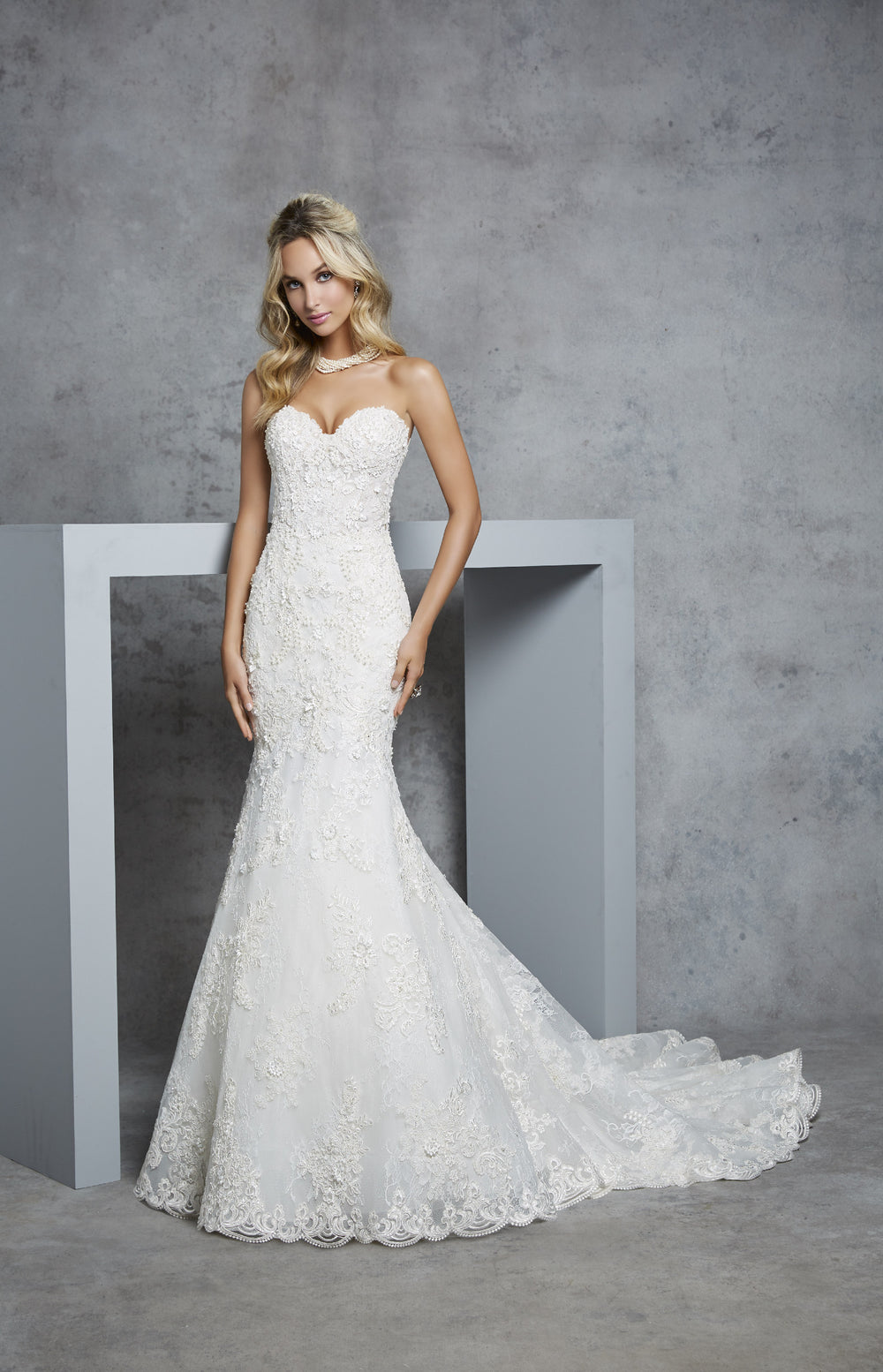 Ronald Joyce 69416 Bridal Gown Ivory