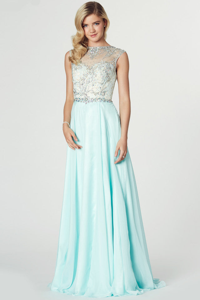 Tiffanys Sunny Prom Dress Navy